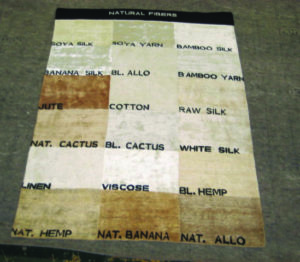 Image 3 - Various types of viscose rayon rugs