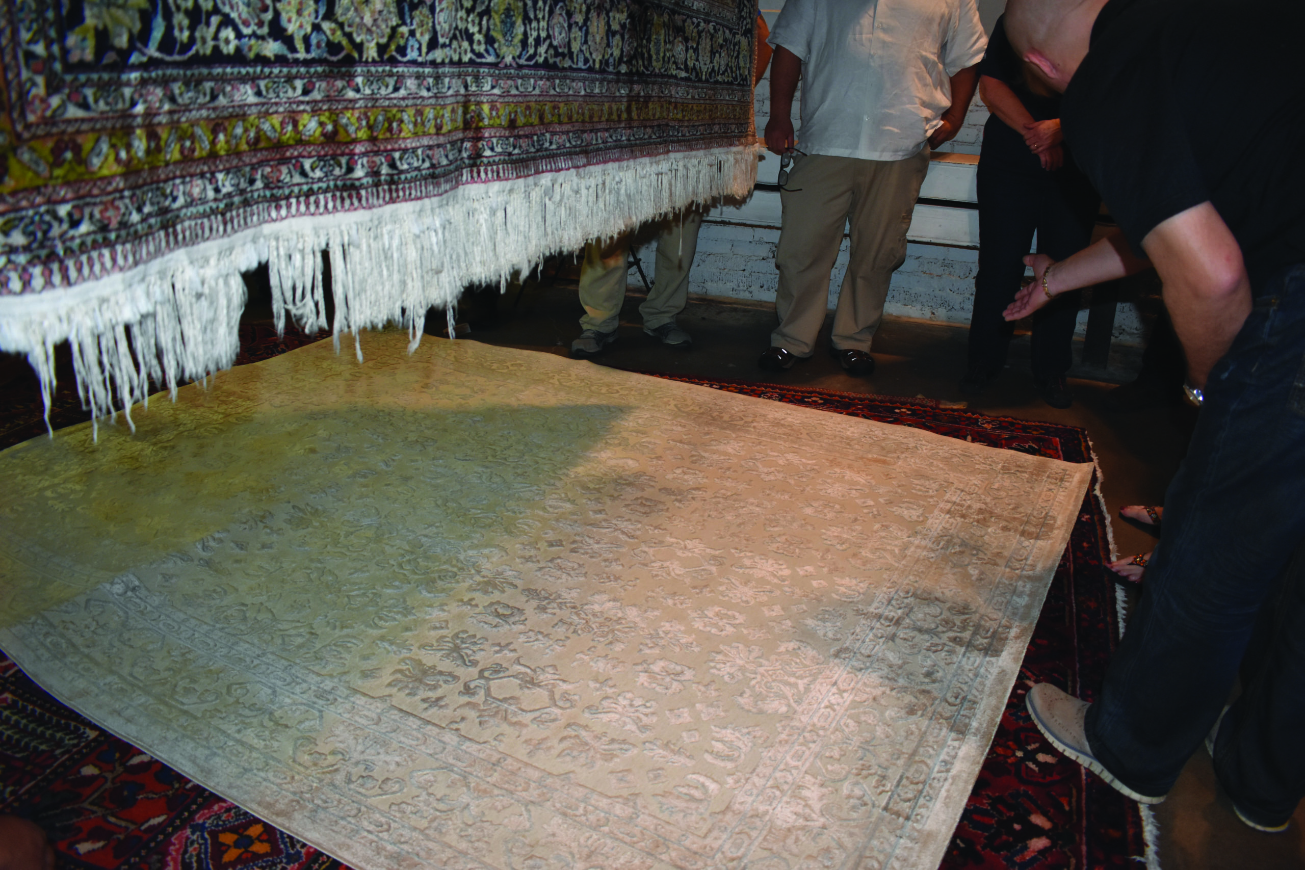Image 5 - Viscose rayon rugs in the dry room