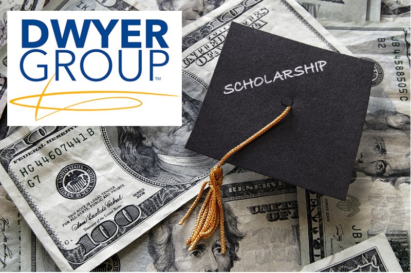 scholarship-graduation-cap-with-dwyer-group-logo