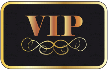 VIP card and pass