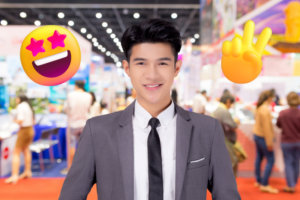 emojis booth event