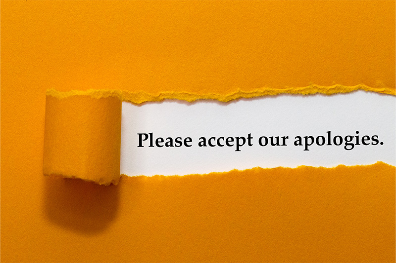 Apology