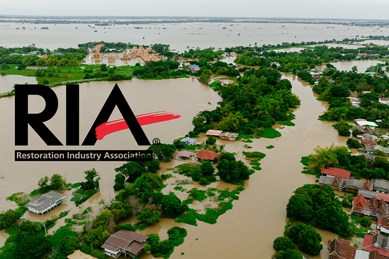 RIA logo with flooding