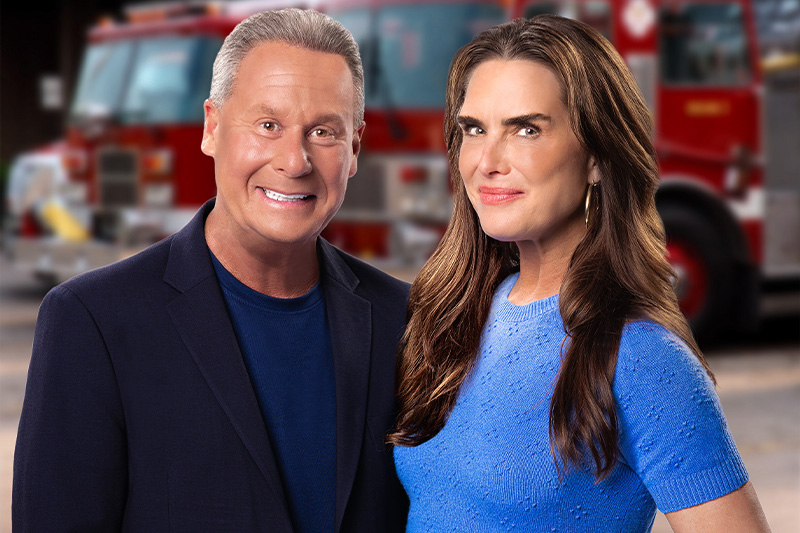 Sheldon Yellen and Brooke Shields will host the eighth season of Hearts of Heroes