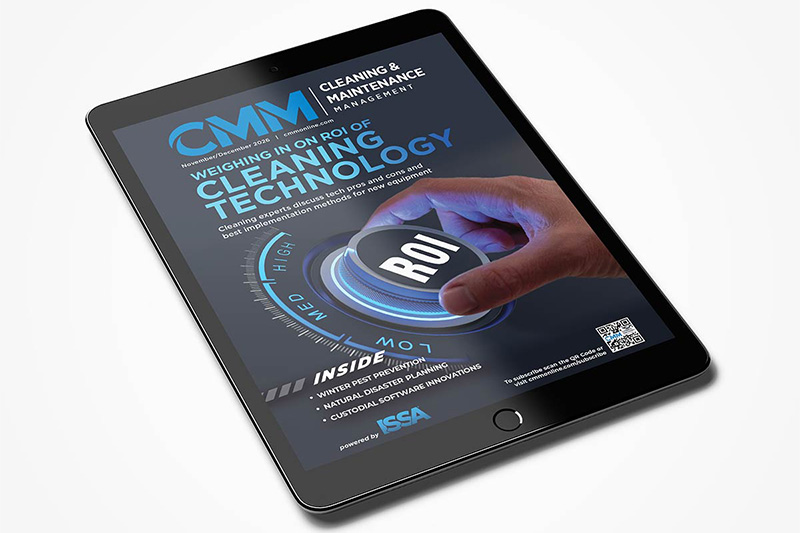 The November/December issue of Cleaning & Maintenance Management is now available in a digital format.
