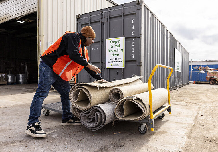 arpet America Recovery Effort worker