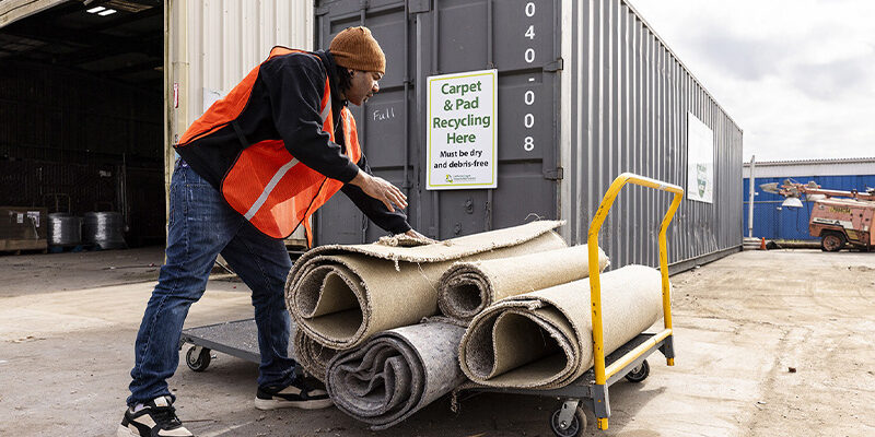 arpet America Recovery Effort worker