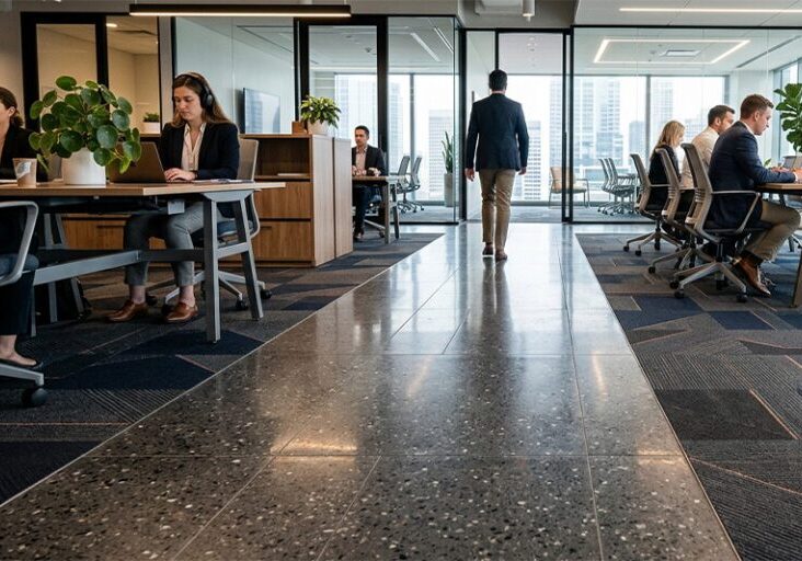 corporate hard floor