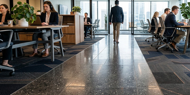 corporate hard floor