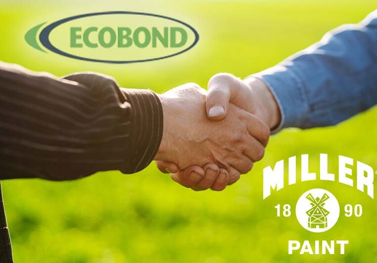 Handshake two farmer after agreement.  Two farmer standing and shaking hands in a  green wheat field. The concept of the agricultural business. Negotiations.