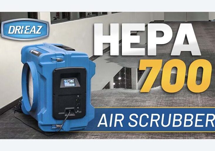 HEPA 700 Air Scrubber feature