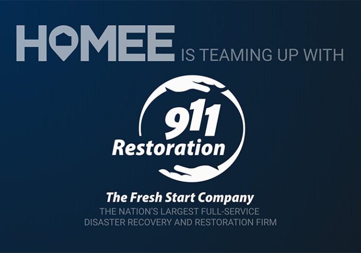 HOMEE Inc. and 911 Restoration partnership