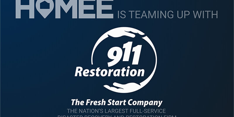 HOMEE Inc. and 911 Restoration partnership