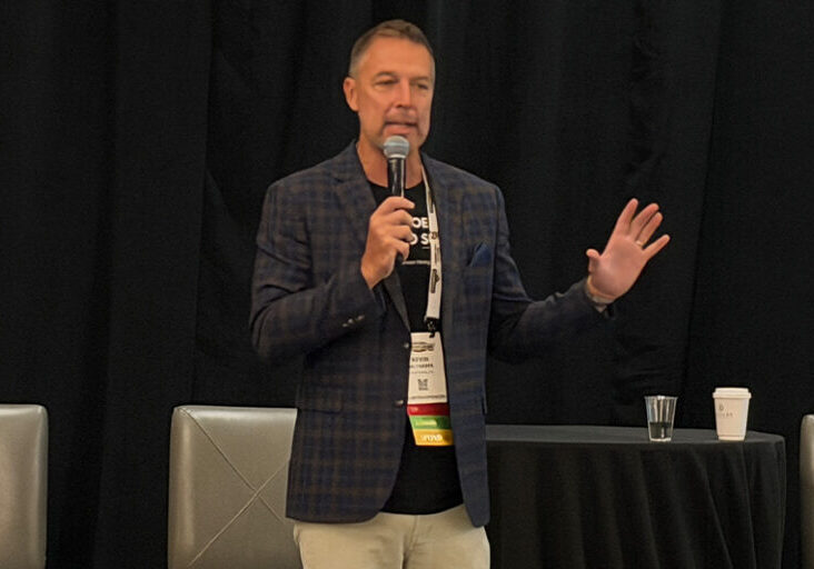 Kevin Mlynarek, founder and CEO of IdealTraits Inc., spoke at The Experience Convention and Trade Show in Las Vegas last month.
