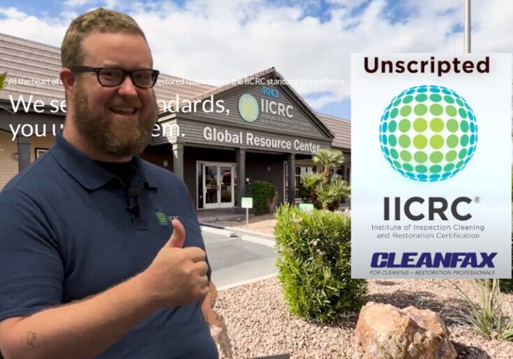 Gavin McMahon, the IICRC Certified Firms Supervisor