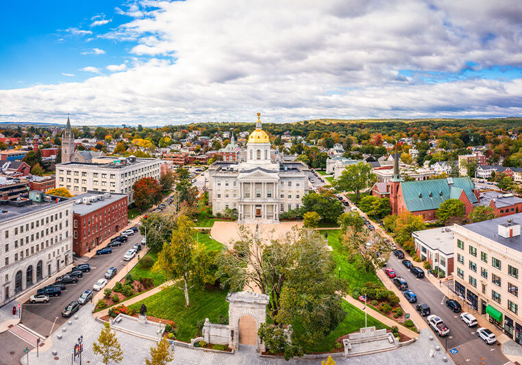 New Hampshire state house building