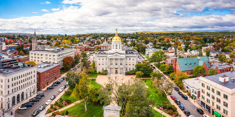 New Hampshire state house building