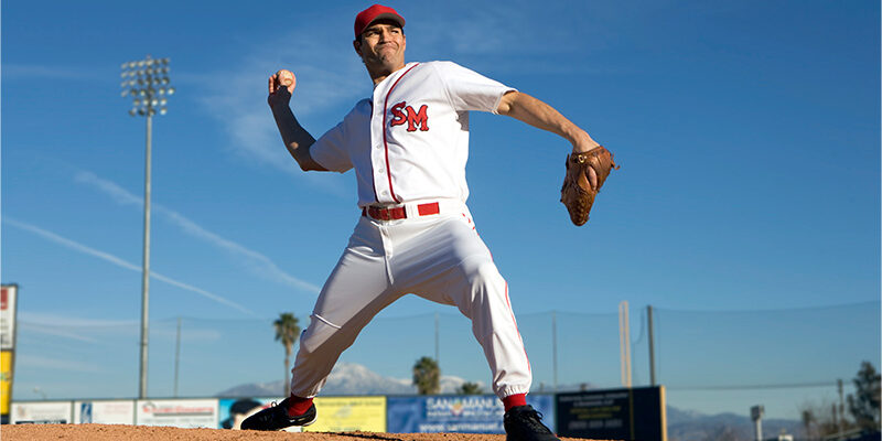 Pitching a ball