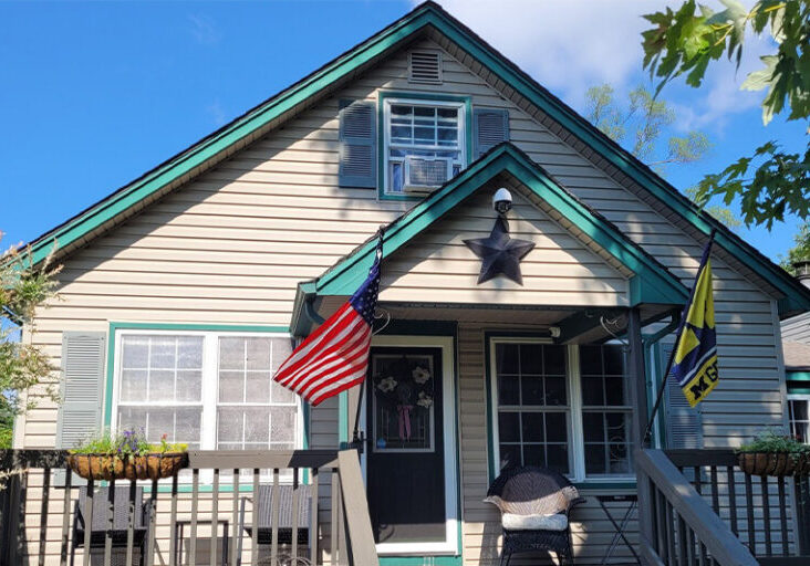 Michigan veteran Matt McMurray's home