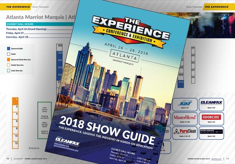 experience-conference-exhibition-2018-show-guide-cover-with-floor-plan-in-background