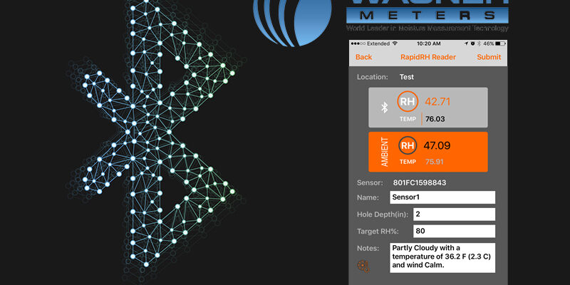 Illustration of modern vector atomic bluetooth icon