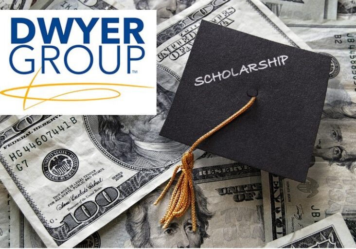 scholarship-graduation-cap-with-dwyer-group-logo