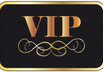 VIP card and pass