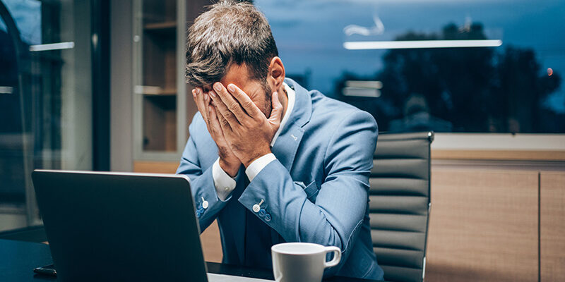 upset employee